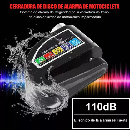 Candado de Alarma para Moto