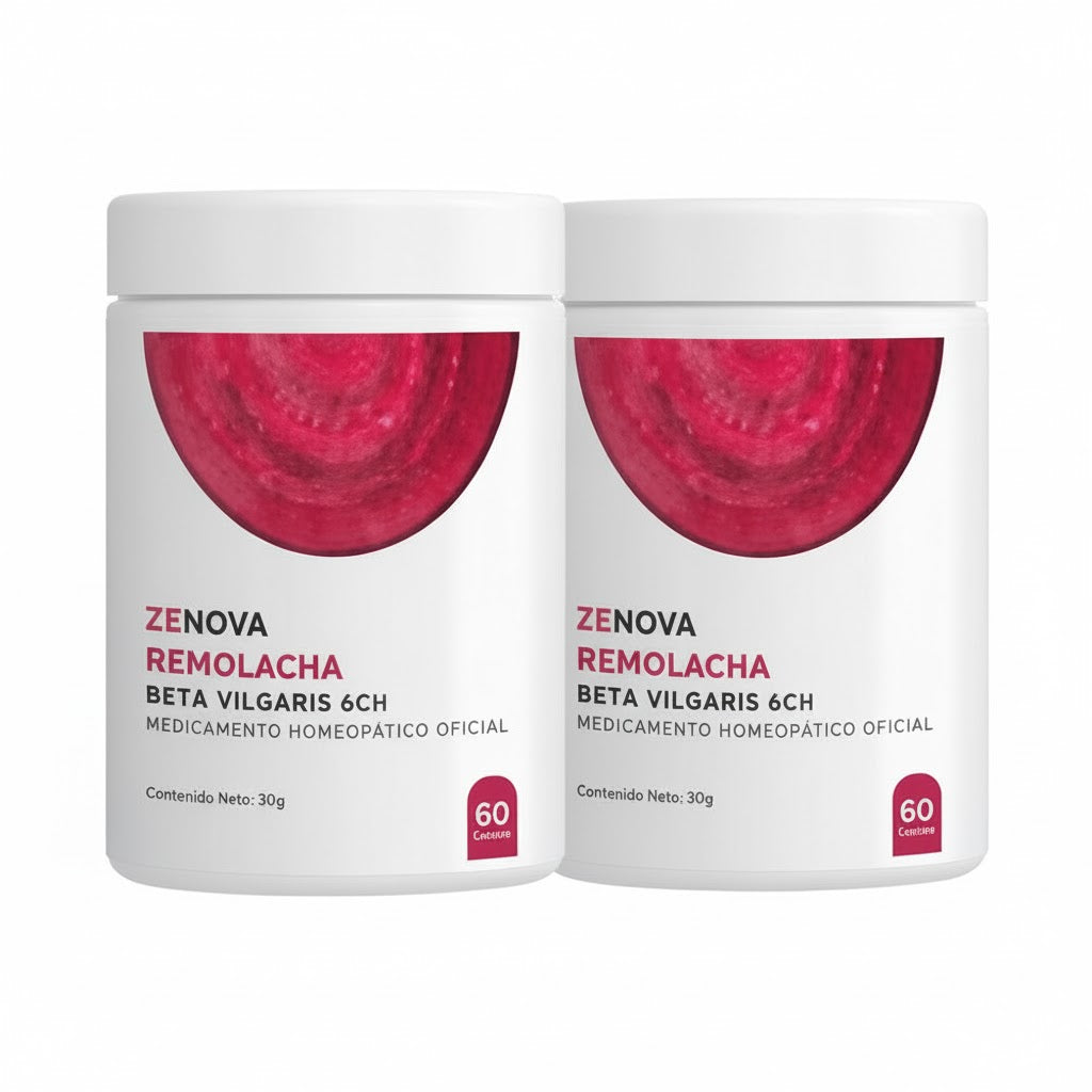 ZENOVA REMOLACHA – Suplemento natural que activa tu circulación y energía