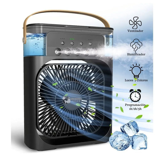 VENTILADOR PORTATIL CON HIELO